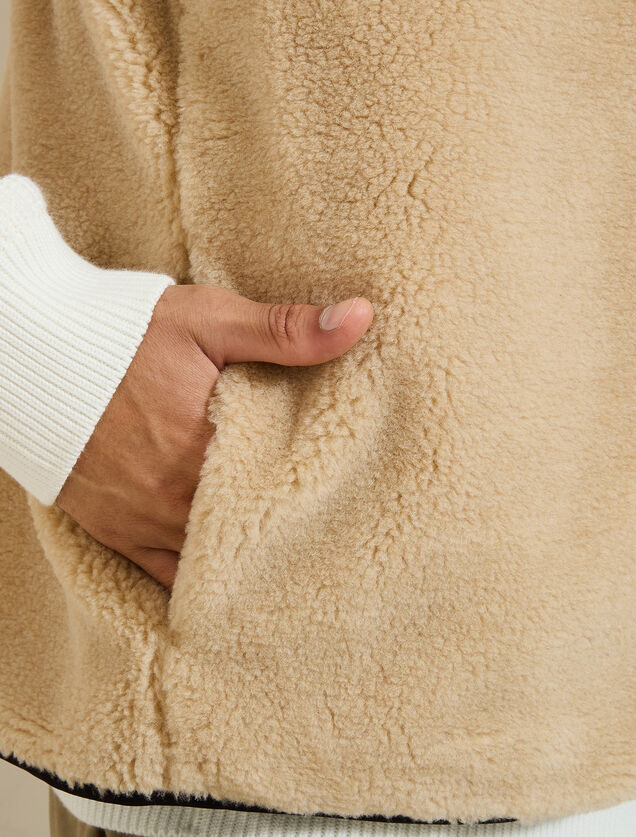 Veste sans manche réversible