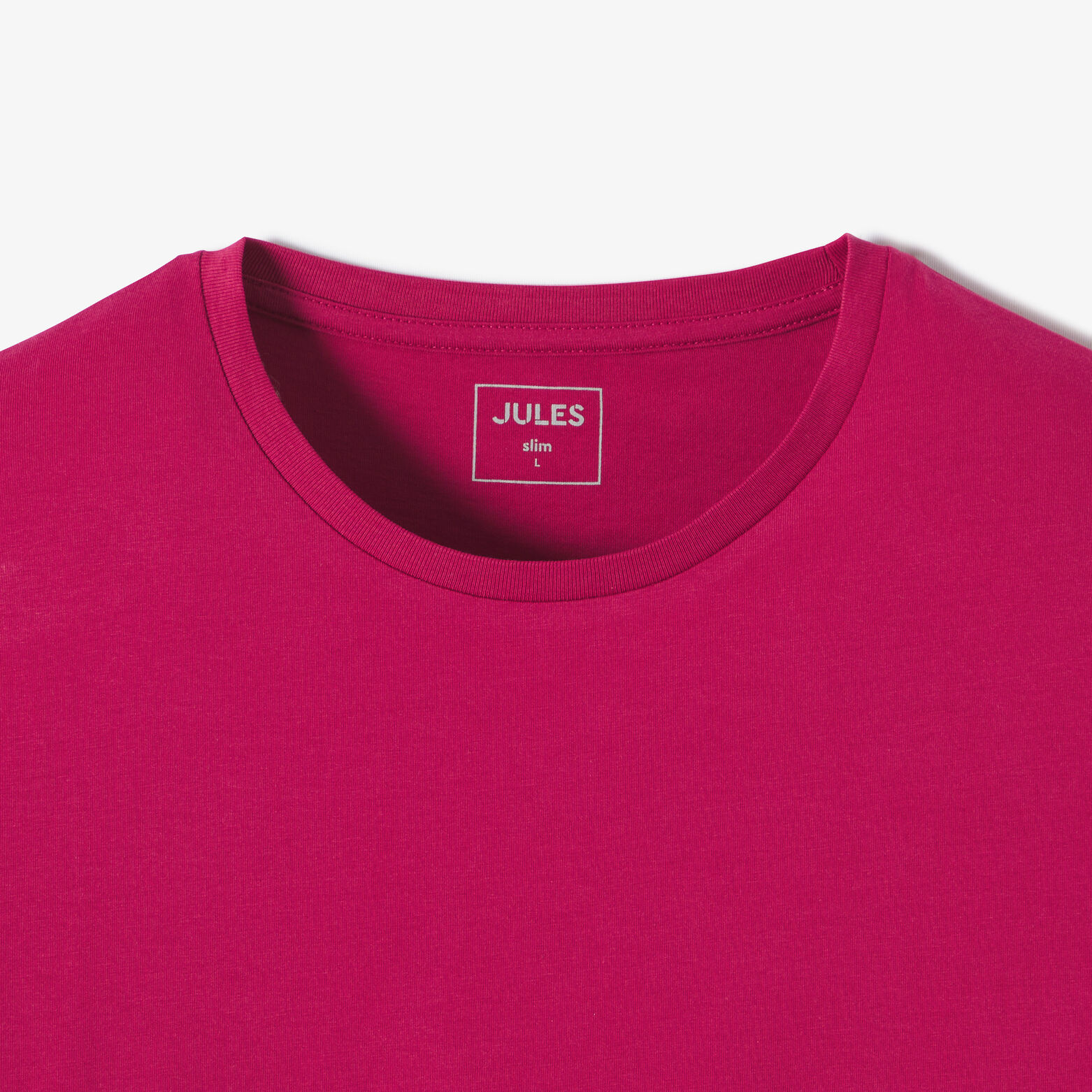 Basic T-shirt met ronde hals