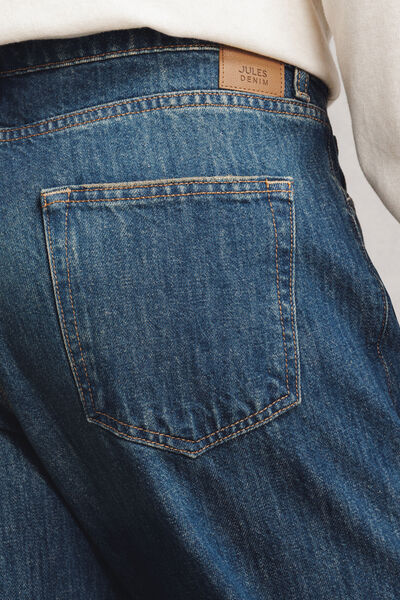 Jean flare d&eacute;lav&eacute; 100% coton