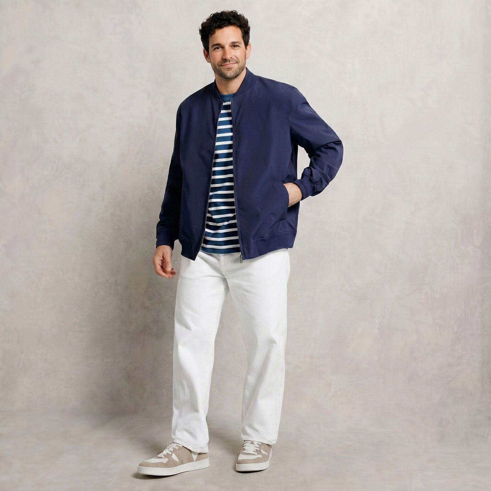 Blouson bomber l&eacute;ger