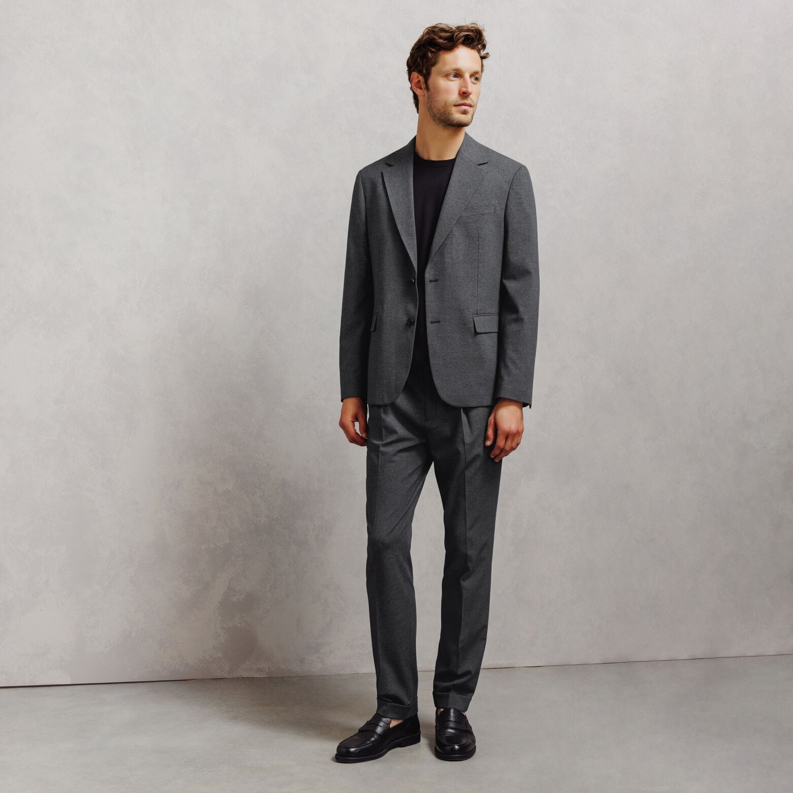Veste de costume loose pied de puce