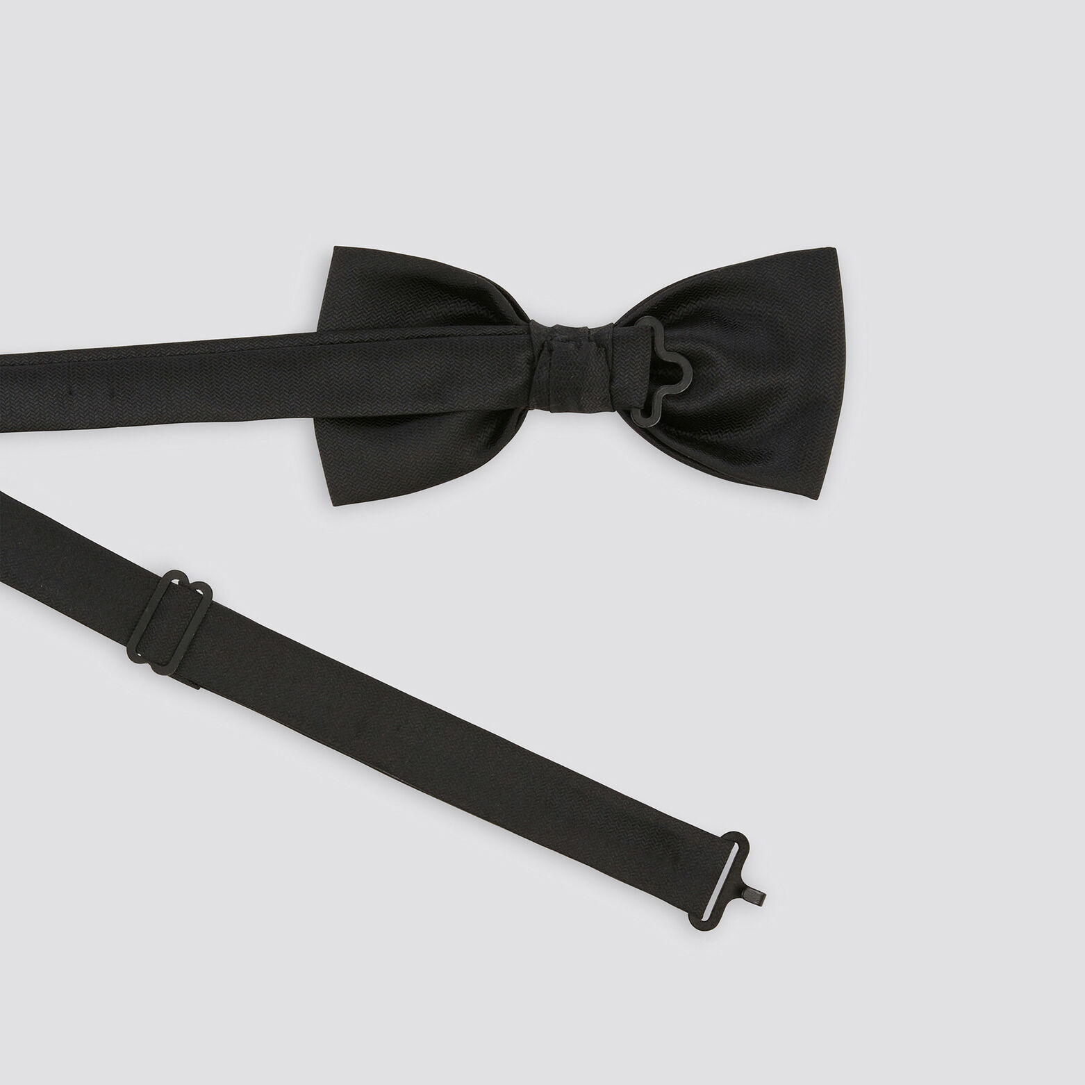 TigerTie satin N ud papillon en anthracite unicolor boîte, N ud papillon 30 cm bis 50 cm réglable TigerTie satin N ud papillon en anthracite unicolor boîte, N ud papillon 30 cm bis 50 cm réglable