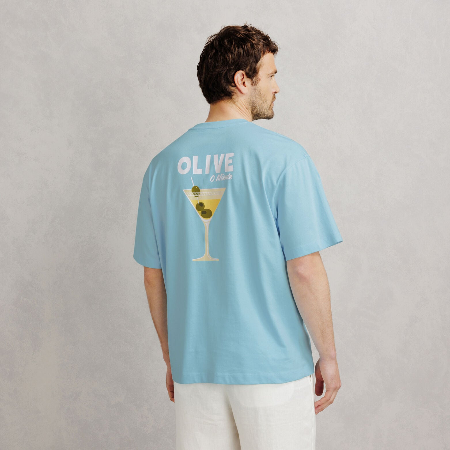 Tee shirt imprim&eacute; devant dos