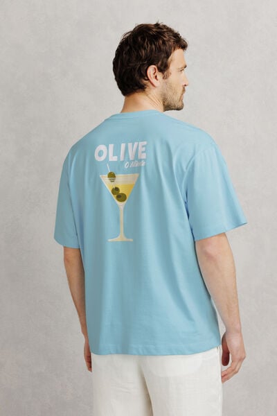 Tee shirt imprim&eacute; devant dos