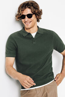 Polo en maille micro piqu&eacute;