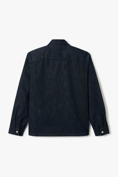 Surchemise en jean unie