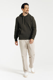 Pull &agrave; capuche chenille