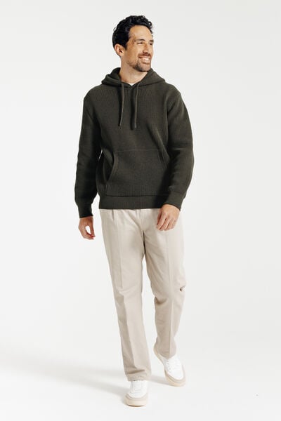 Pull à capuche chenille