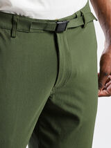 Pantalon matière technique  avec ceinture