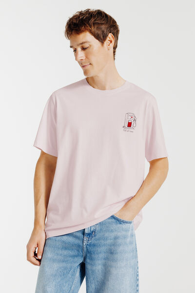 Tee shirt  imprimé Saint-Valentin