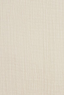 Chemise en gaze de coton unie col boutonn&eacute;