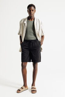 Bermuda taille élastiquée