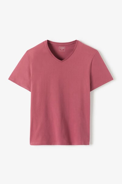 Tee shirt col V en coton