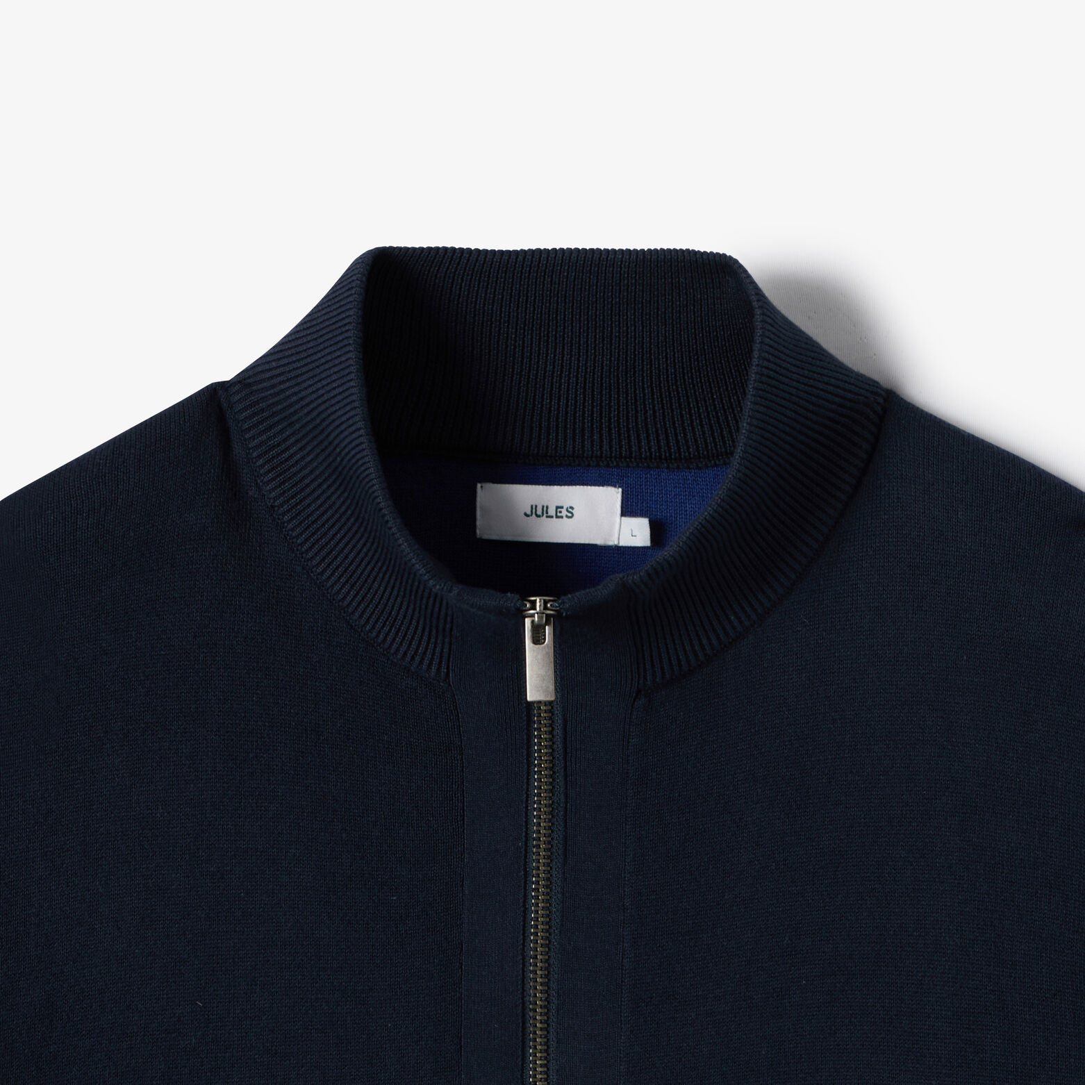 Gilet zipp&eacute; col montant