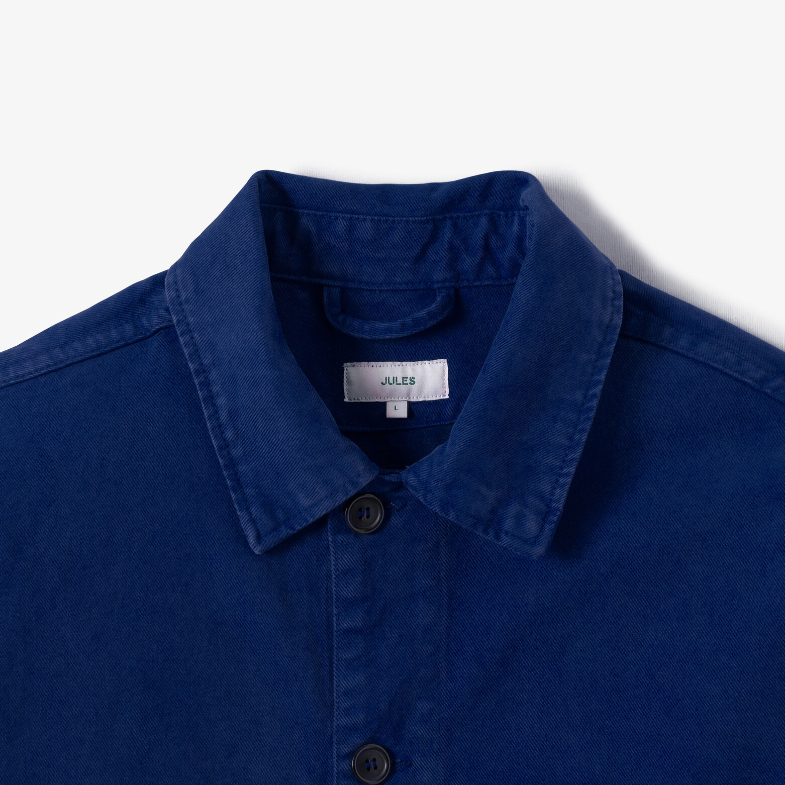 Veste col chemise boutonnée