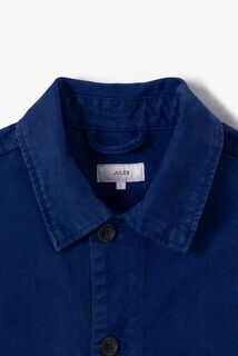 Vest met hemdskraag en knopen