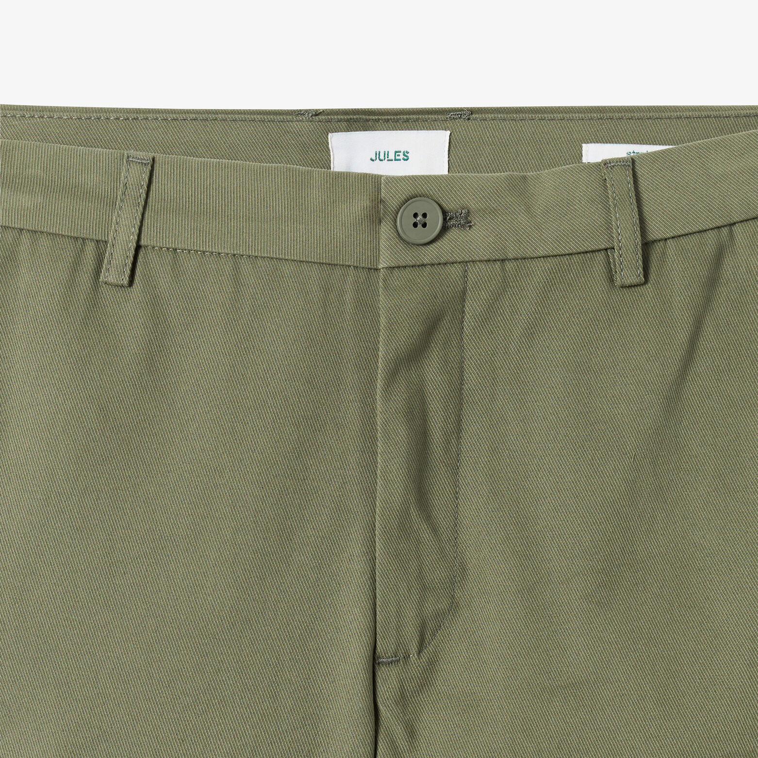 Pantalon straight twill