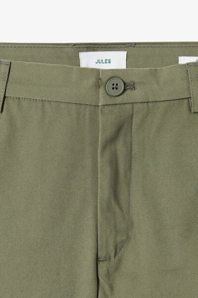 Pantalon straight twill