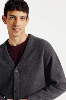 Gilet cardigan mousseux