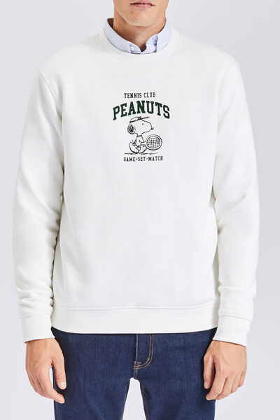 Sweater met ronde hals, licentie Peanuts®