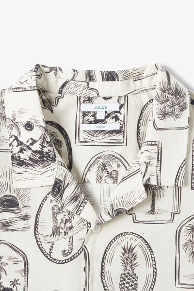 Chemisette imprim&eacute; regular