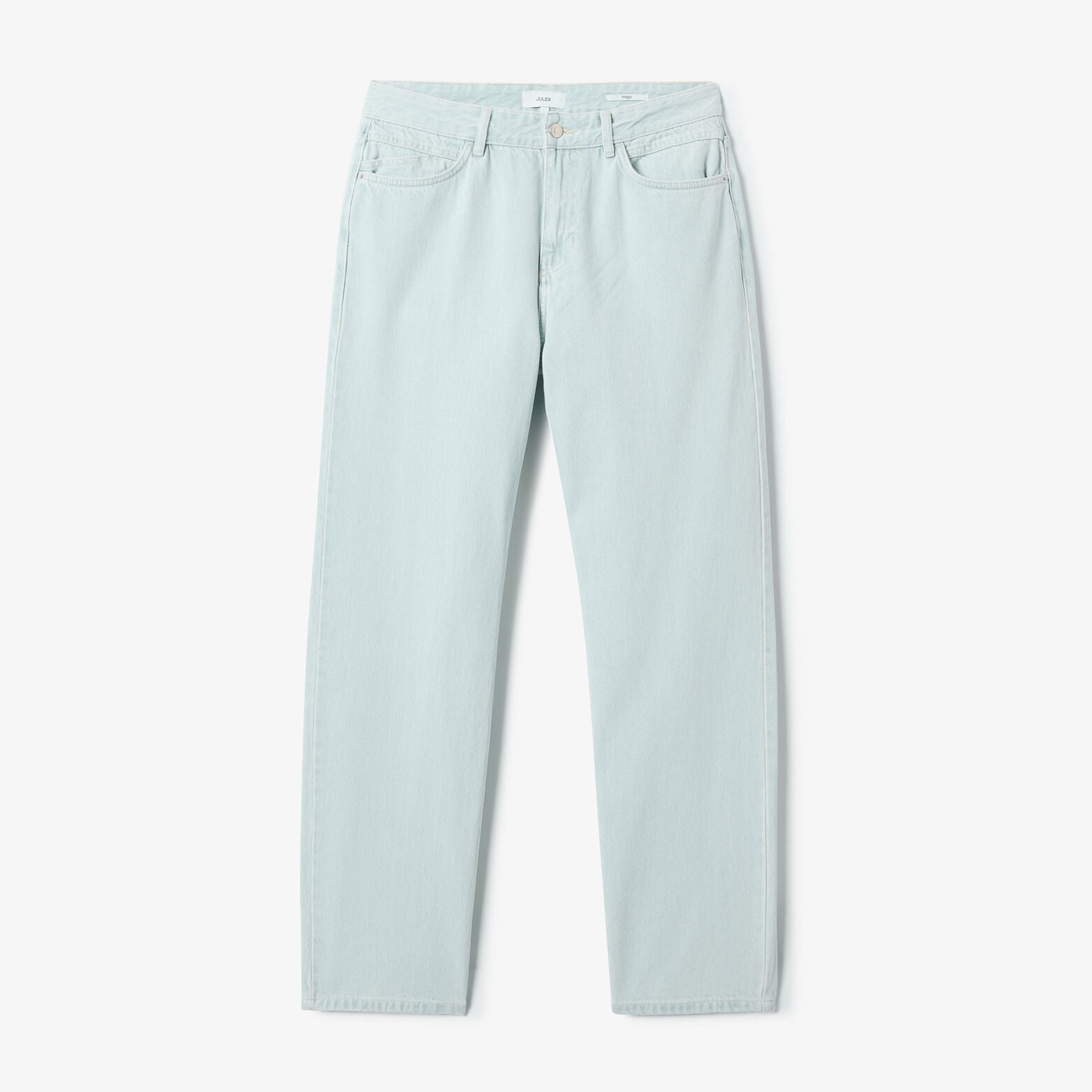 Jean baggy d&eacute;lav&eacute; 100% coton