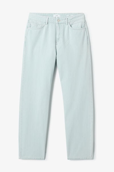 Jean baggy d&eacute;lav&eacute; 100% coton