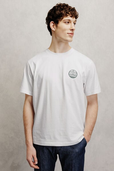 Tee shirt imprim&eacute; et brod&eacute; licence 24H le Mans