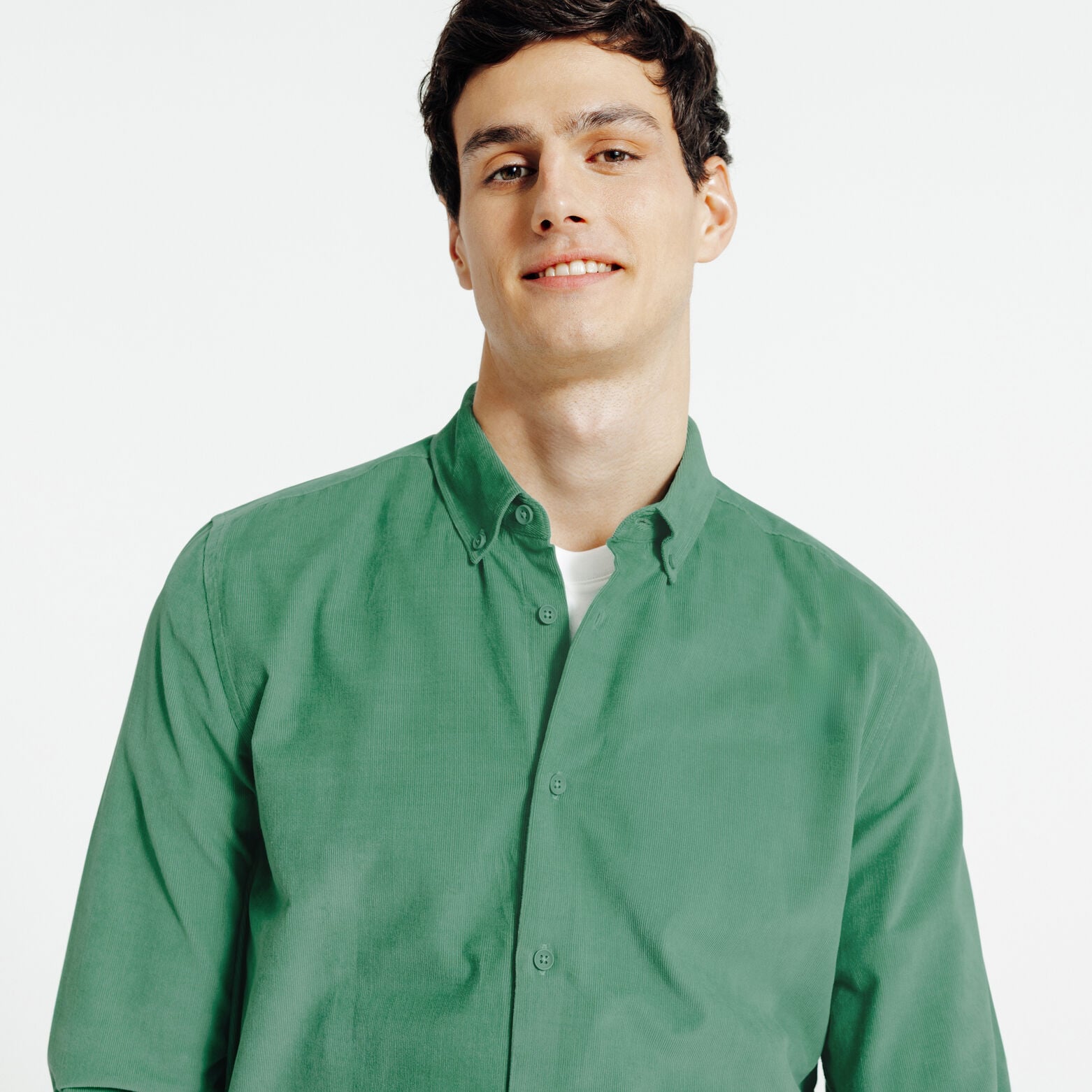 Chemise en velours regular