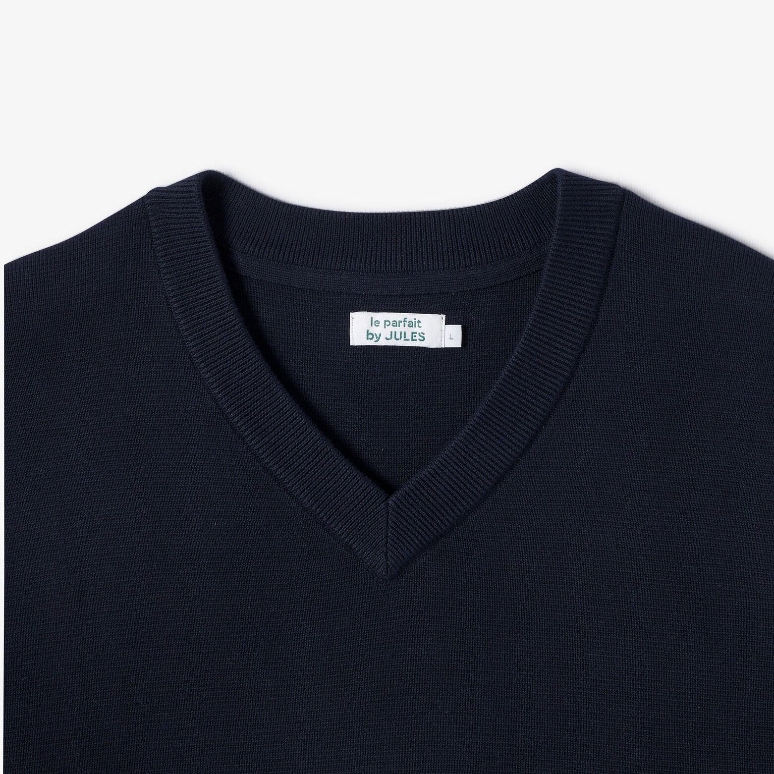 Pull Bleu fonc&eacute;