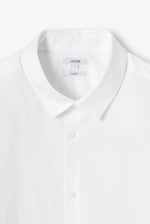 Chemise regular unie coton