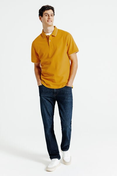 "Le Parfait by Jules" effen polo korte mouwen 