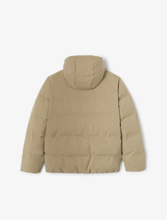 Doudoune zipp&eacute;e &agrave; capuche