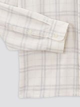 Chemise regular à carreaux coton flanelle