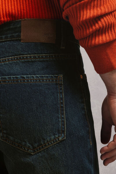 Gewassen loose jeans 3 lengtes
