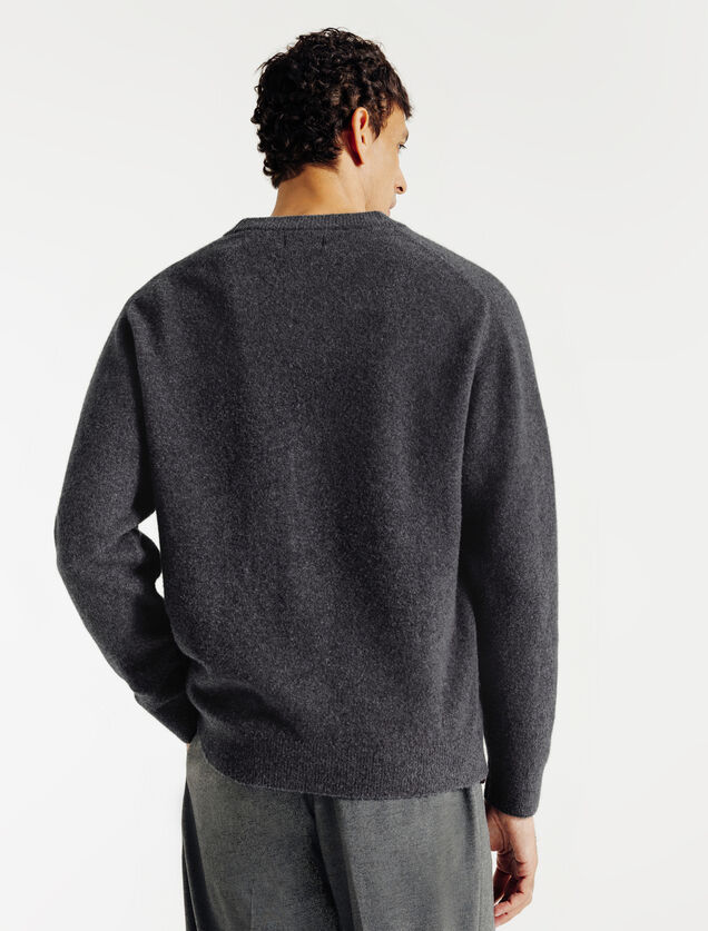 Gilet cardigan mousseux