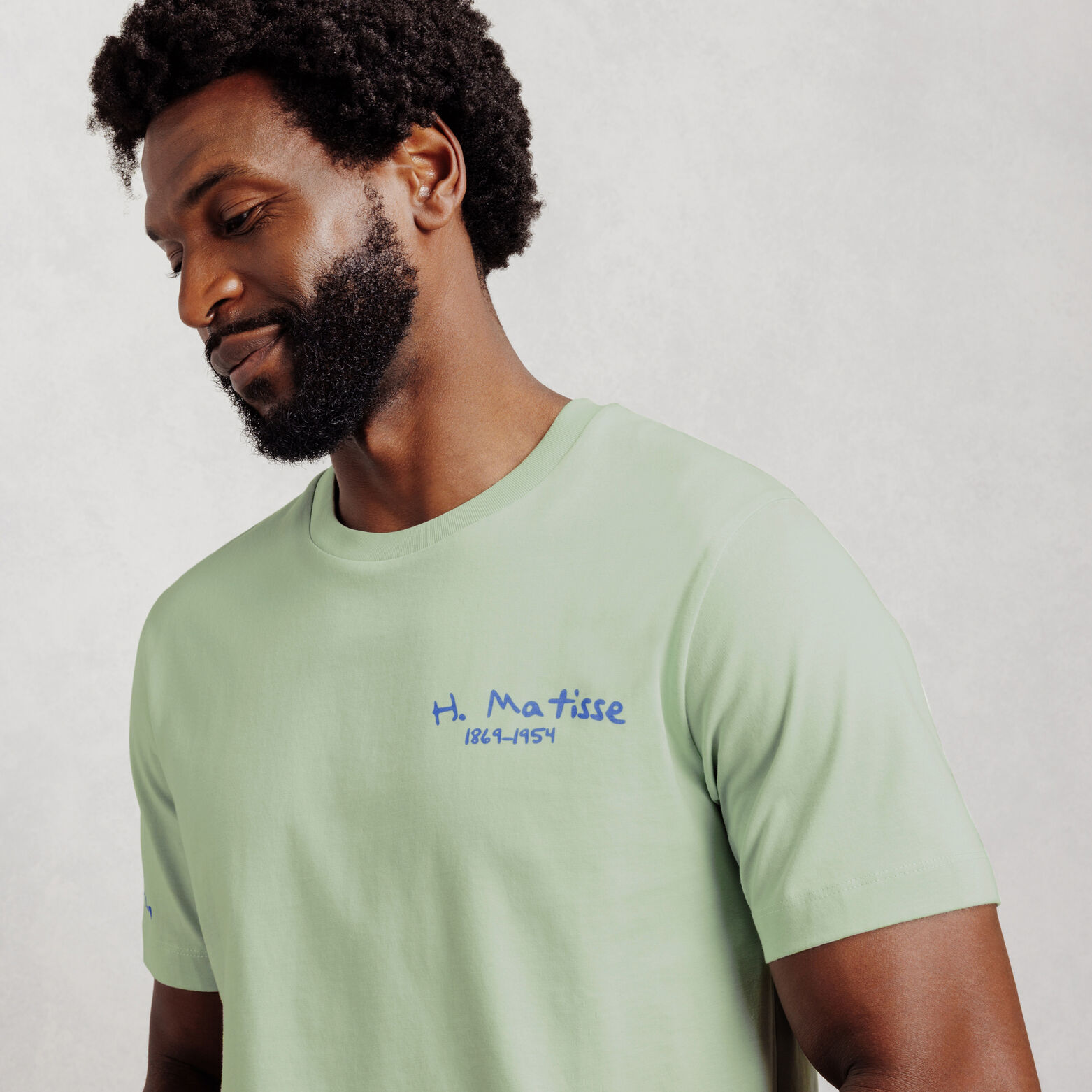 T-shirt met print voor en achter, licentie Matisse