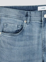 Straight jeans, blauw