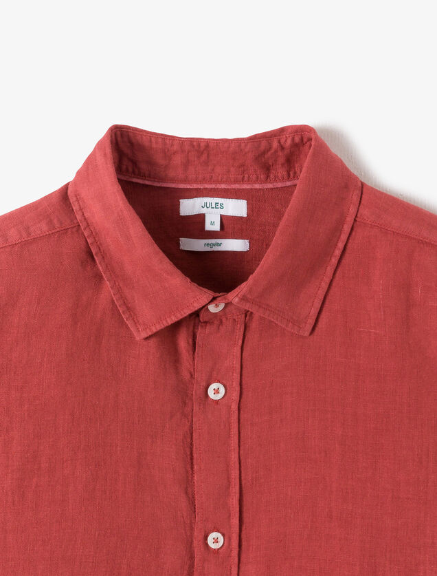 Chemise en lin regular