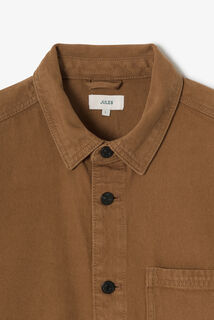 Surchemise en jean coton