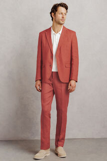 100% linnen kostuumbroek comfort fit