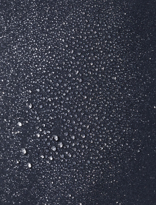 Parka longue &agrave; capuche doubl&eacute;e en sherpa