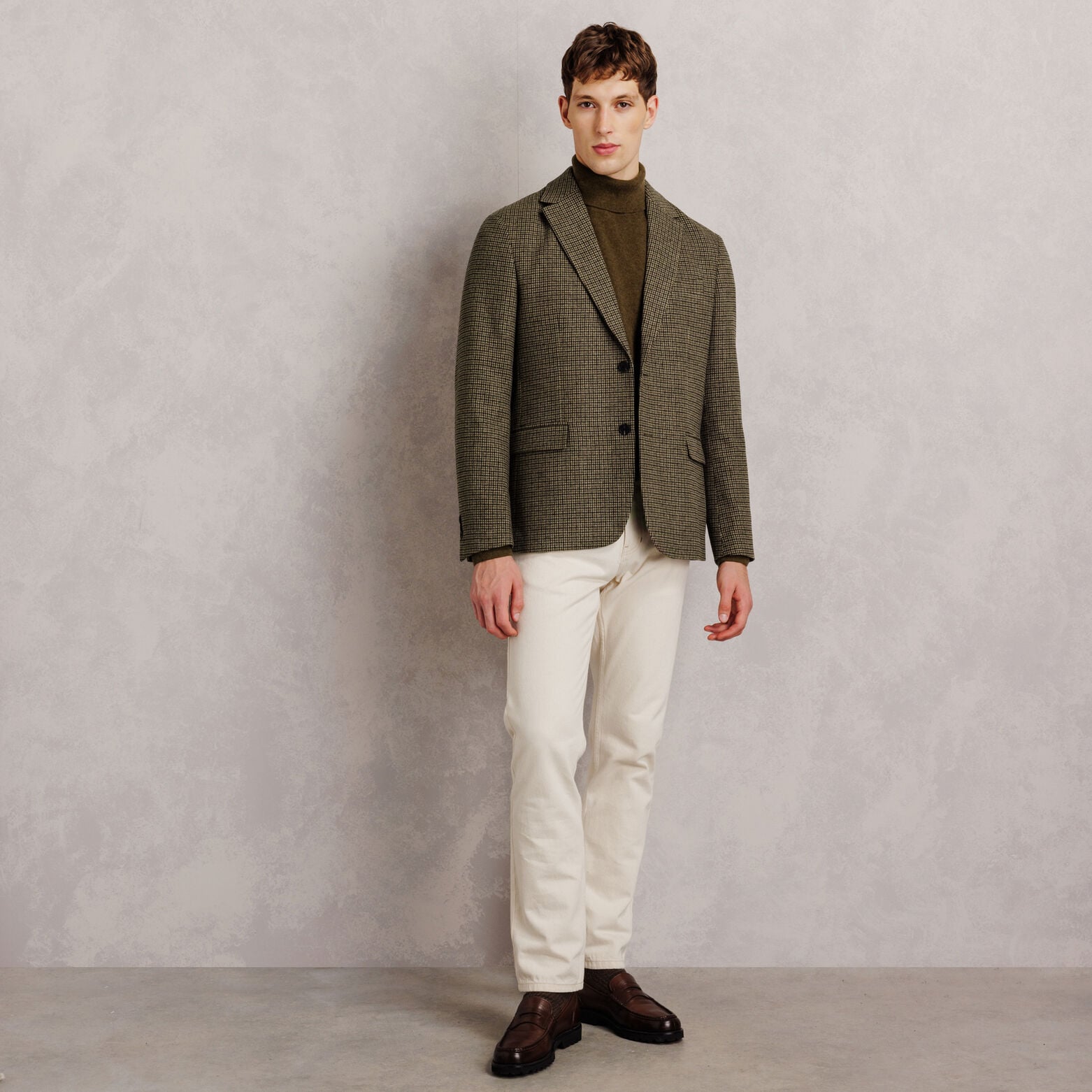Veste blazer pied-de-puce