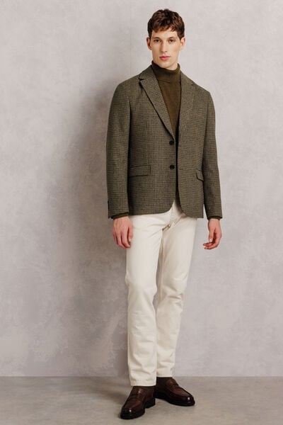 Veste blazer pied-de-puce