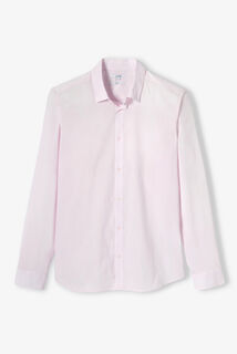 Chemise slim unie coton