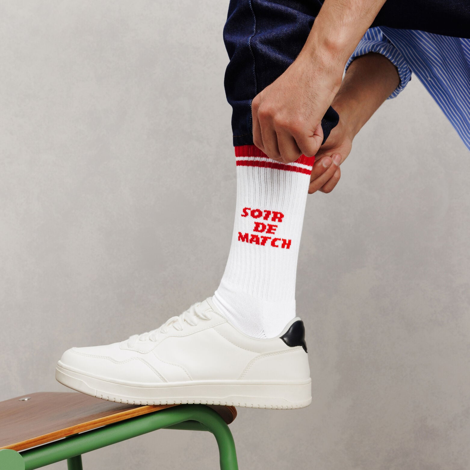 Chaussettes Blanc