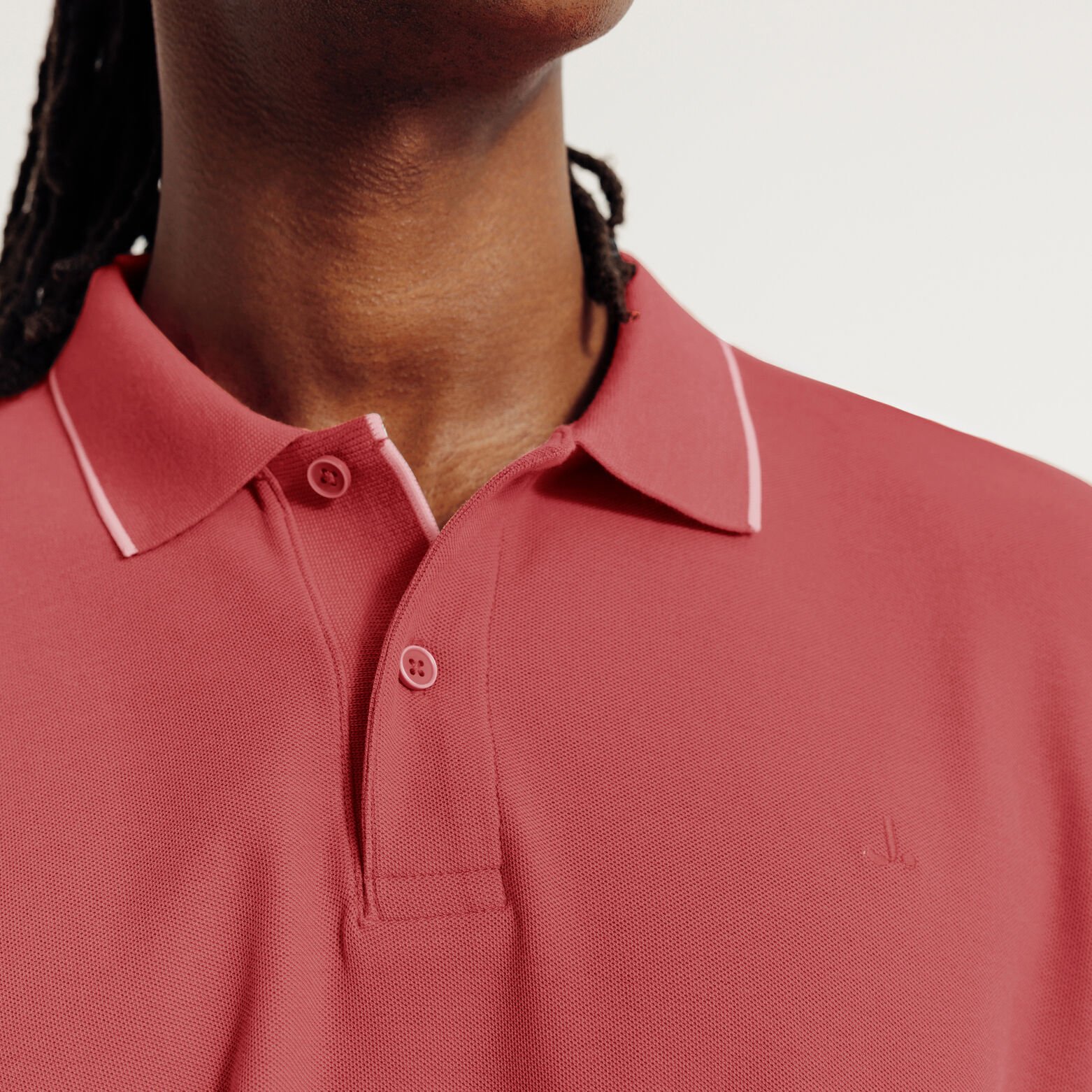 "Le Parfait by Jules" effen polo korte mouwen 