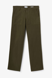 Baggy broek met timmermansdetail