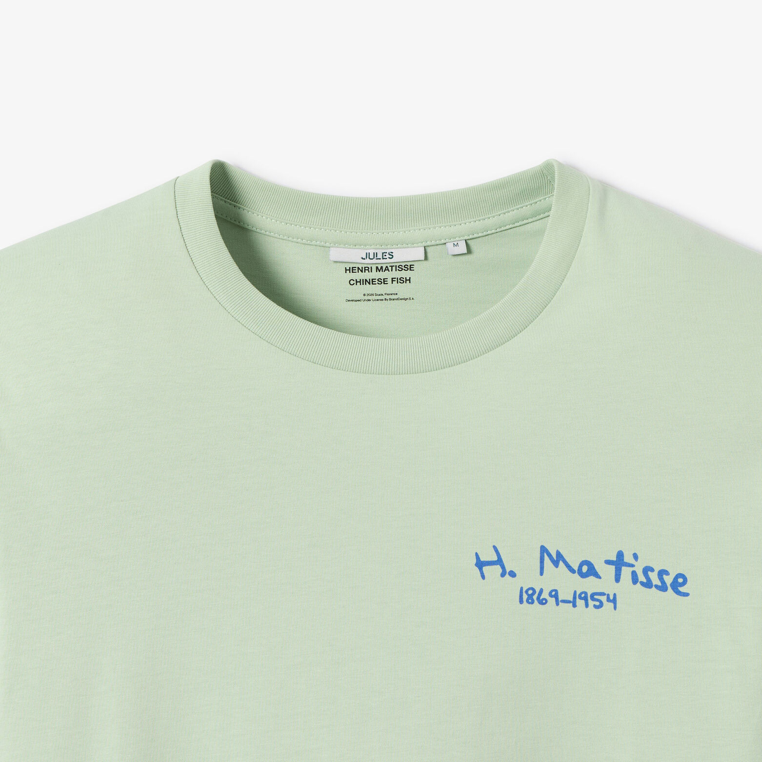T-shirt met print voor en achter, licentie Matisse
