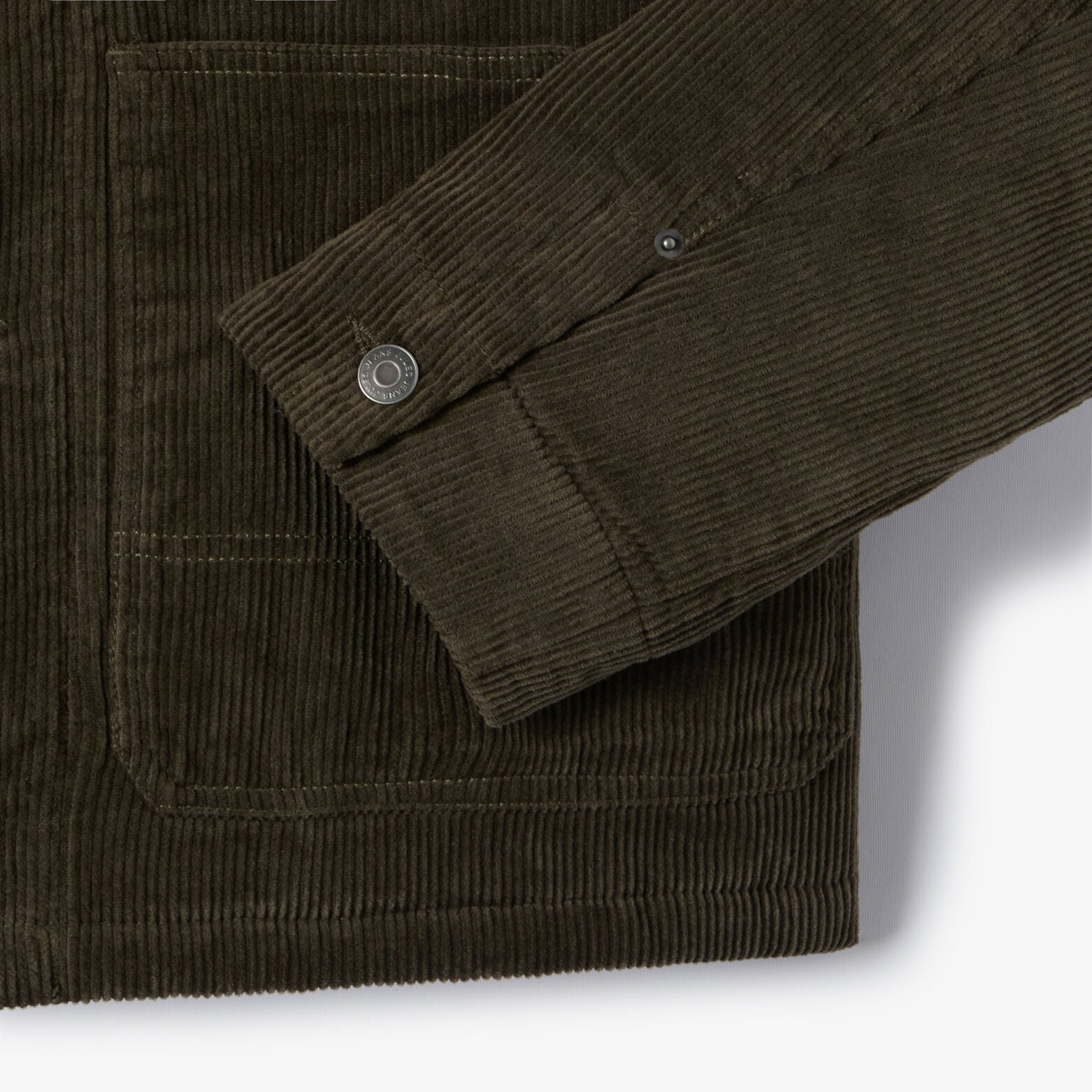 Veste velours int&eacute;rieur en sherpa